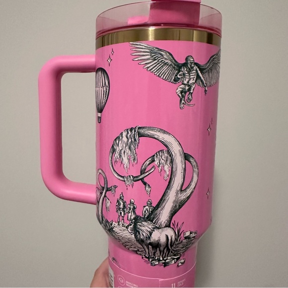 Stanley 40 oz. Special limited edition Pink Ozian Reprise WICKED tumbler NWT - Picture 9 of 10